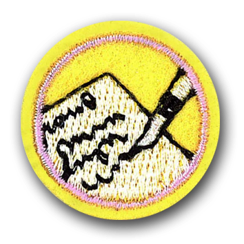 INSIGNIA ESPECIALIDAD ALITAS "COMUNICACION ESCRITA"