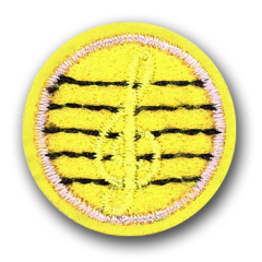 INSIGNIA ESPECIALIDAD ALITAS "MUSICA"