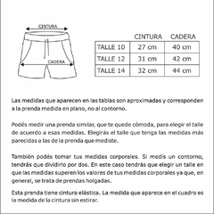 SHORT NIÑA - comprar online