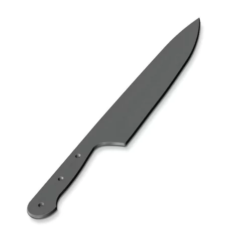 Lâmina de Faca Chef 02 - Full Tang