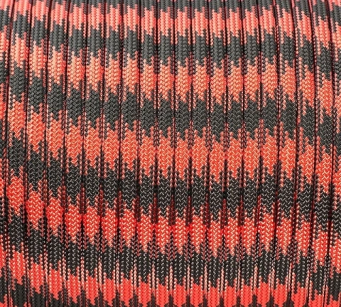 Paracord 550 - 7 Filamentos - Vermelho - Nº 15