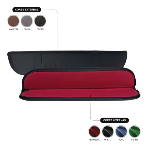 Estojo para Facas em Nylon 18" (45 x 10 x 4,5 cm)