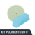 Kit Polimento Alto Brilho Algodão 6" - KITPMAB