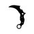 Lâmina de Faca Karambit - 05 na internet