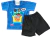 Conjunto Remera Monster Francia MC - tienda online