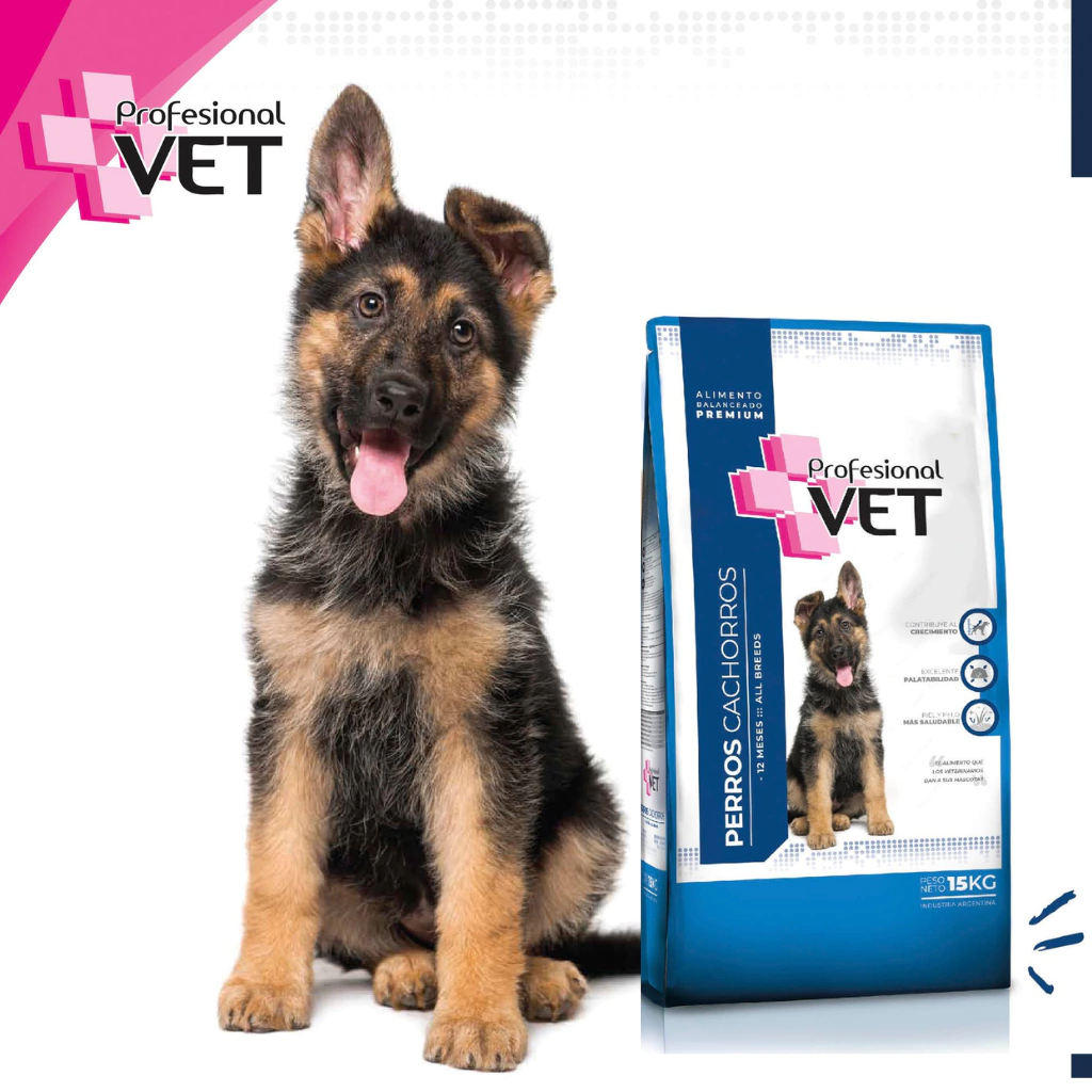 Alimento Profesional Vet Premium Cachorros