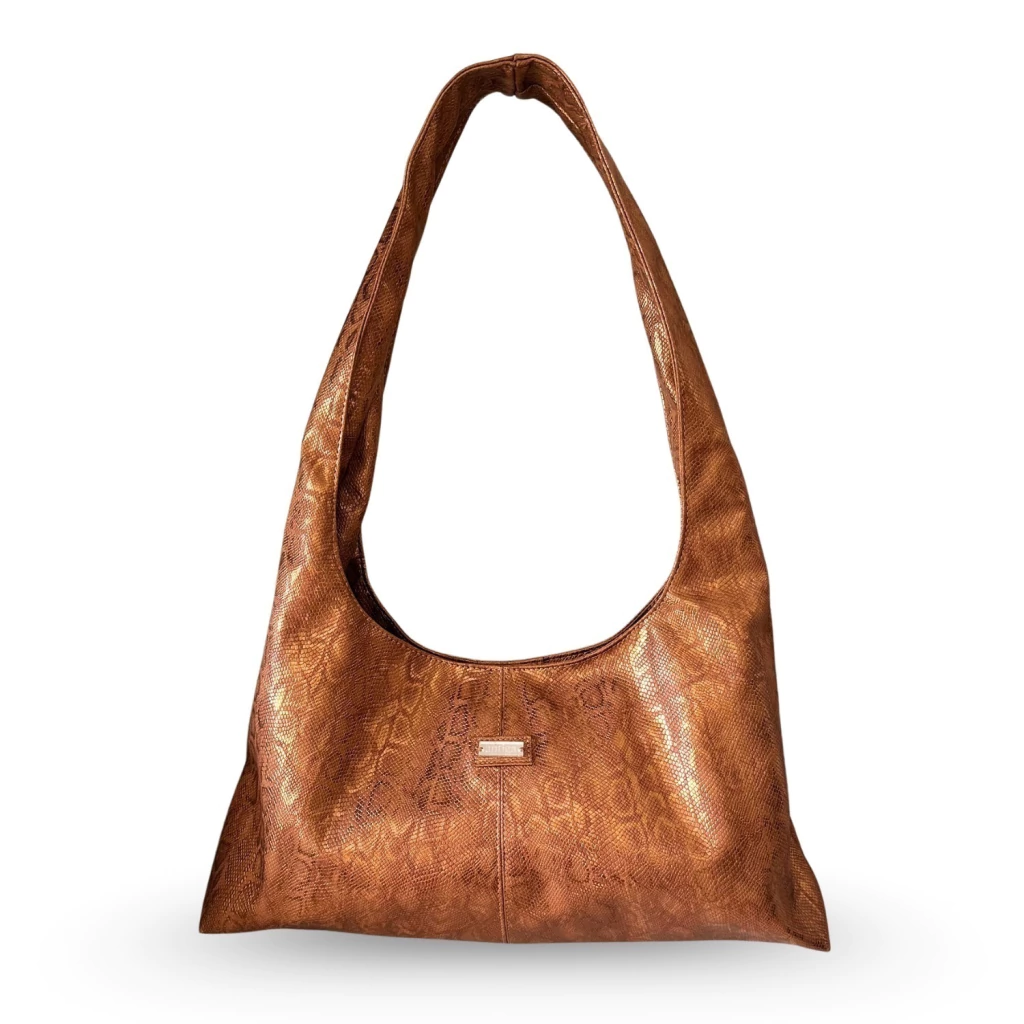 TOTE BAG MARRÓN BOA - PREVENTA EXCLUSIVA