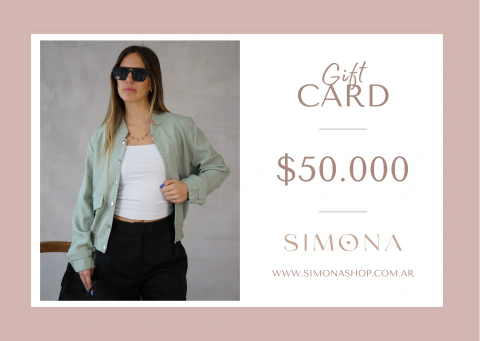 Simona Gift Card
