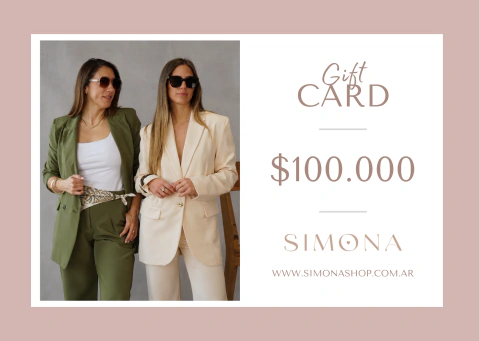 Simona Gift Card