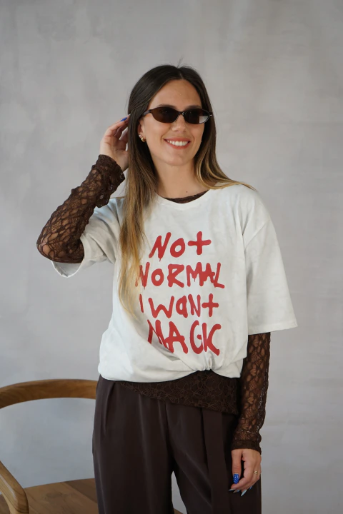 Remera Salina Chocolate