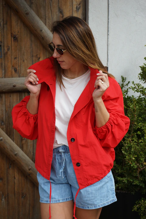 Campera Bequia Roja