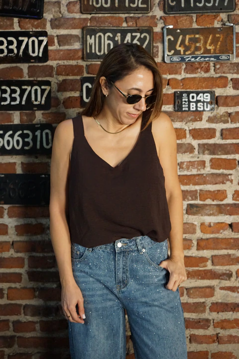 Musculosa Amado Chocolate