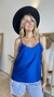 Musculosa Lencera Azul - GANGA