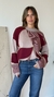 Imagen de Sweater Geometric Rojo