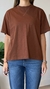 Remera Basica Chocolate - tienda online