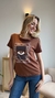 Remera Slow Down Chocolate - tienda online