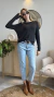 Sweater Basico Negro - Simona