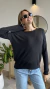 Sweater Basico Negro en internet
