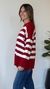 Sweater Marine Bordo - Simona