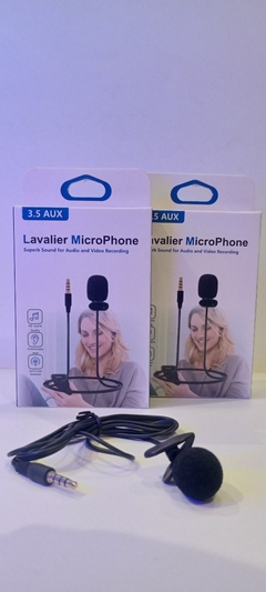 Micrófono Lavalier hsx-m13 3.5 aux - comprar online