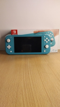 Consola nintendo switch lite turquesa (sellada) - comprar online