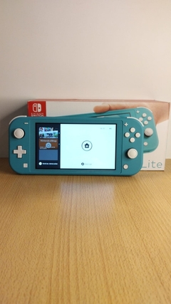 Consola nintendo switch lite turquesa (sellada) - tienda online