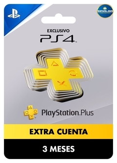 Membresia PlayStation Plus+ Extra (3 meses) cuenta PS5