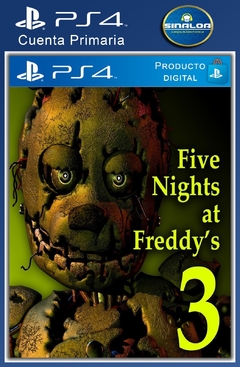 Five Nights at Freddy's 3 (formato digital) PS4