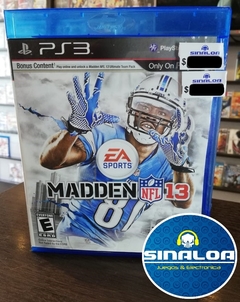 Madden NFL 13 Ps3 (Fisico-Usado) - comprar online