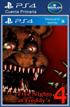 Five Nights at Freddy's 4 (formato digital) PS4