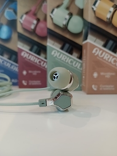 Auriculares Time au-1236 (Verde pastel)