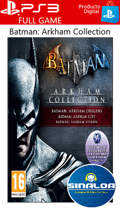 Batman: Arkham Collection (formato digital) PS3 - comprar online