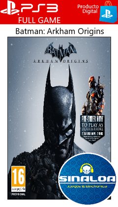 Batman: Arkham Origins (formato digital) PS3 - comprar online