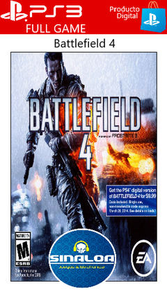 Battlefield 4 (formato digital) PS3 - comprar online