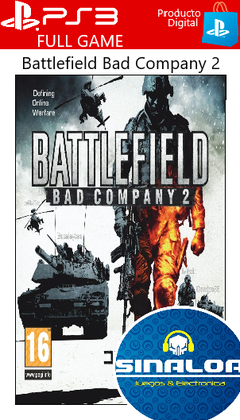 Battlefield Bad Company 2 (formato digital) PS3 - comprar online