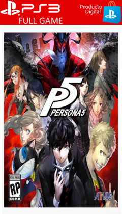 Persona 5 (formato digital) PS3