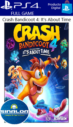 Crash Bandicoot 4: It's About Time (formato digital) PS4