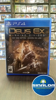 Deus Ex: Mankind Divided Ps4 (Fisico-Usado)