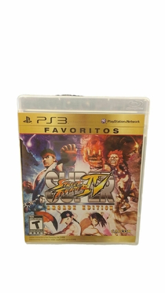 Super Street Fighter IV Arcade Edition PS3 (Fisico-Usado)