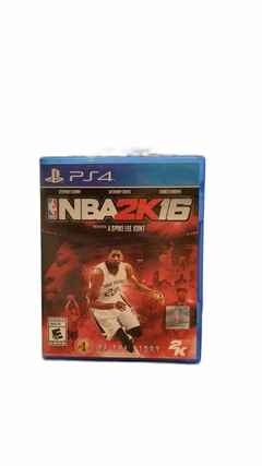 NBA 2K16 PS4 (Fisico-Usado)