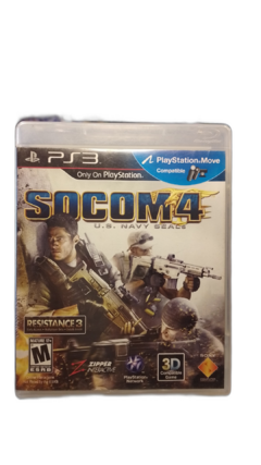 SOCOM 4: U.S. Navy Seals Ps3 (Fisico-Usado)