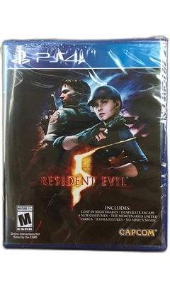 Resident Evil 5 Ps4 (Fisico-Sellado)