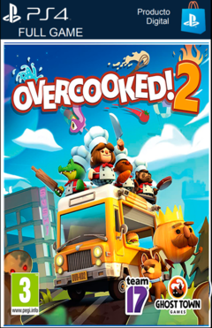 Overcooked! 2 (formato digital) PS4