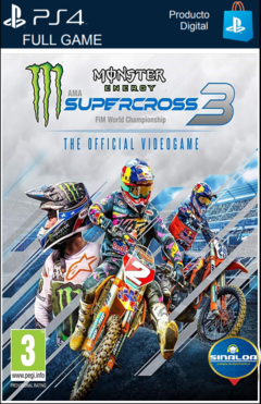 Monster Energy Supercross 3 (formato digital) PS4