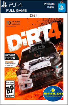 DiRT 4 (formato digital) PS4 - comprar online