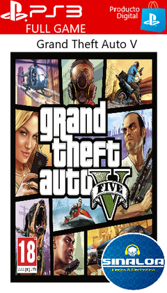 Grand Theft Auto V (formato digital) PS3 - comprar online