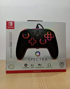 Controlador con cable mejorado Spectra para Nintendo Switch