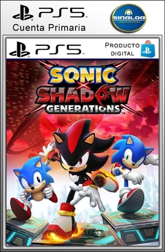 Sonic X Shadow Generations (formato digital) PS5