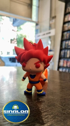 Llavero Dragon Ball - Goku (Super Saiyan Dios)