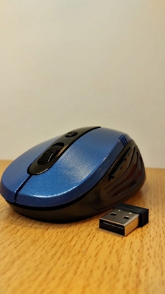 Mouse inalámbrico 4D (azul) - comprar online